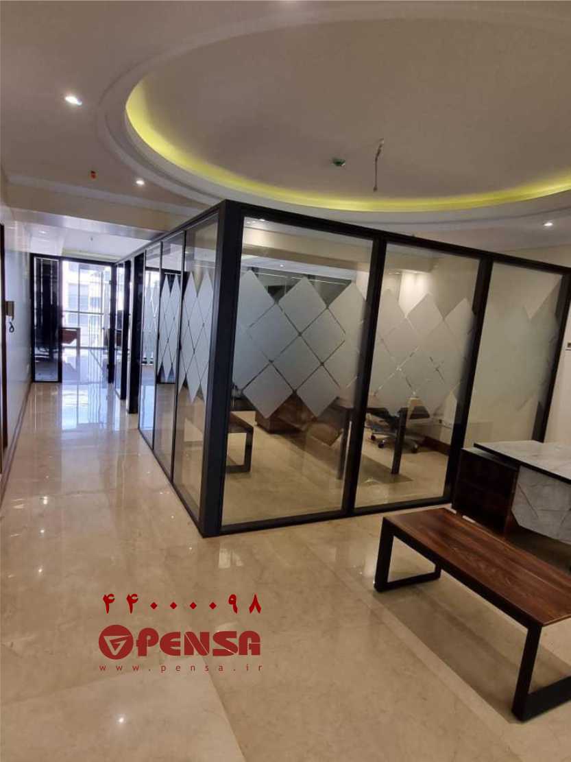 شیشه‌های طرح‌دار مات