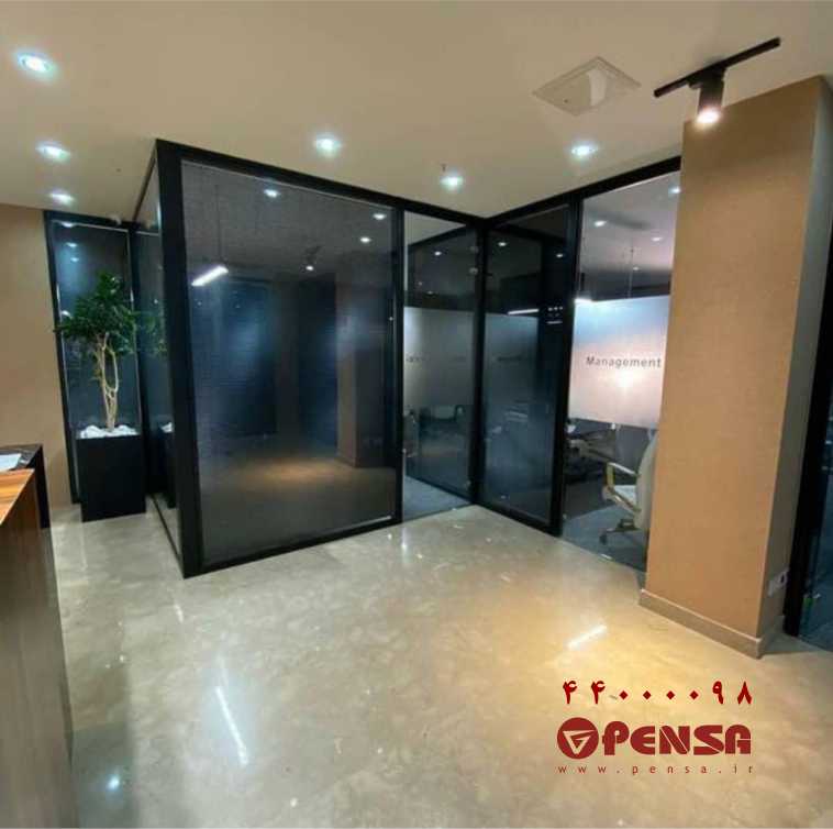 پارتیشن شیشه ای منزل