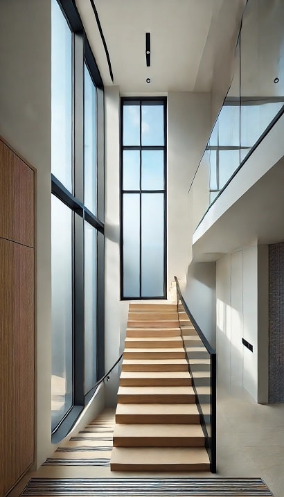 پنجره راه پله 