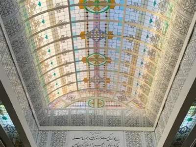 پنجره های قوس دار مسجدی