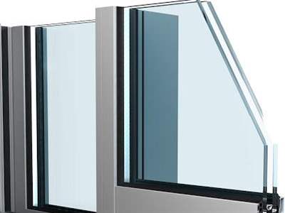 پنجره آلومینیومی نانترمال